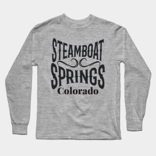 Steamboat Springs Resort Colorado U.S.A. Steamboat Springs makes skiers and snowboarders of all skill levels feel at home. Long Sleeve T-Shirt